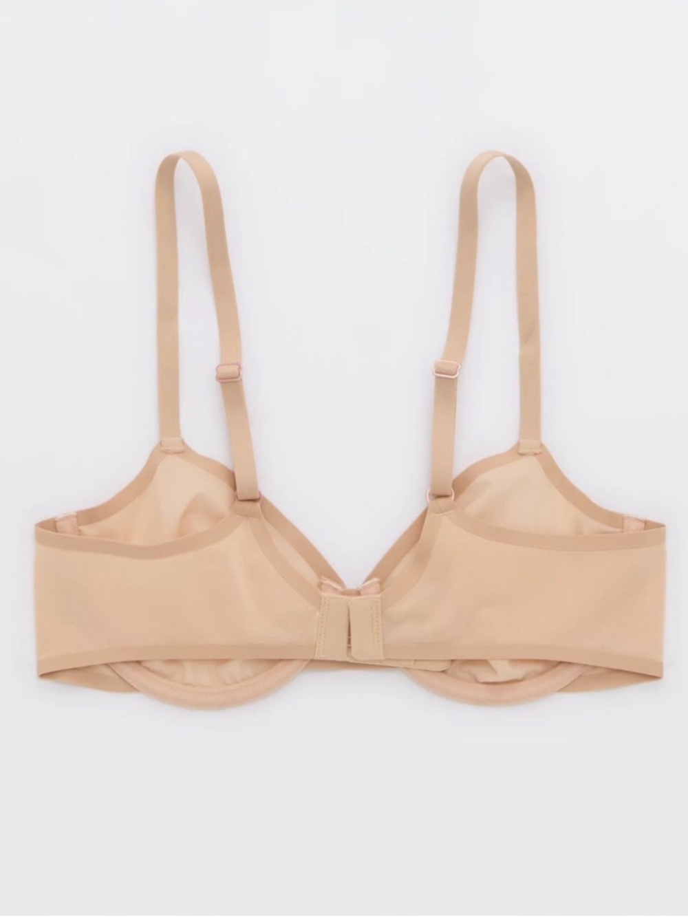NWT SMOOTHEZ by Aerie Mesh Unlined Underwire Balconette Bra Sands (Nude)Size 34B - Picture 12 of 15